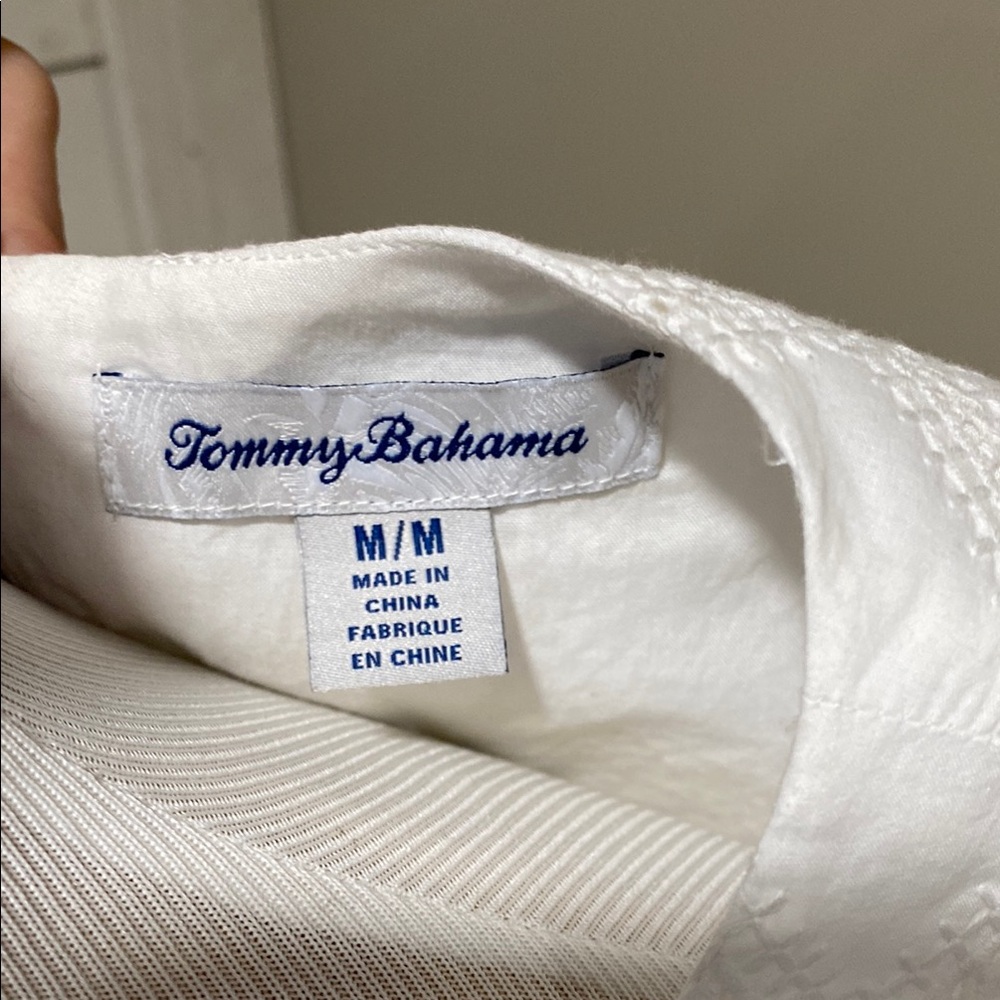 Tommy Bahama White Textured Mini Dress - Picture 7 of 9